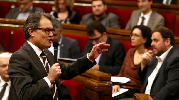 Artur Mas y Oriol Junqueras. 