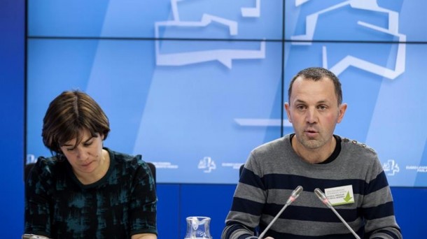 Leire Pinedo y Unai Urruzuno. Foto: EFE