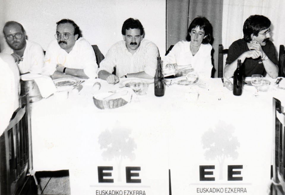 EEren hautagaitzaren aurkezpena. Azkoitia, 80ko hamarkada 