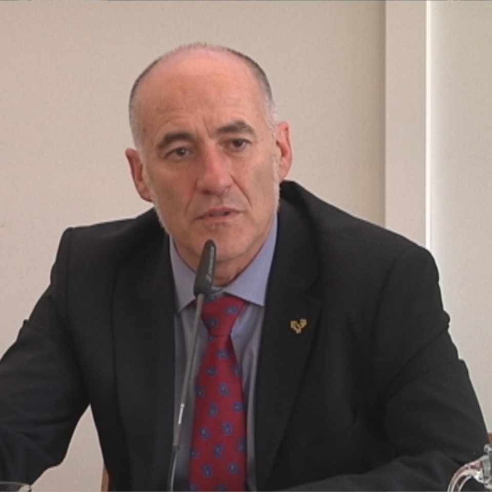 El rector de la Universidad del País Vasco (UPV/EHU), Iñaki Goirizelaia.