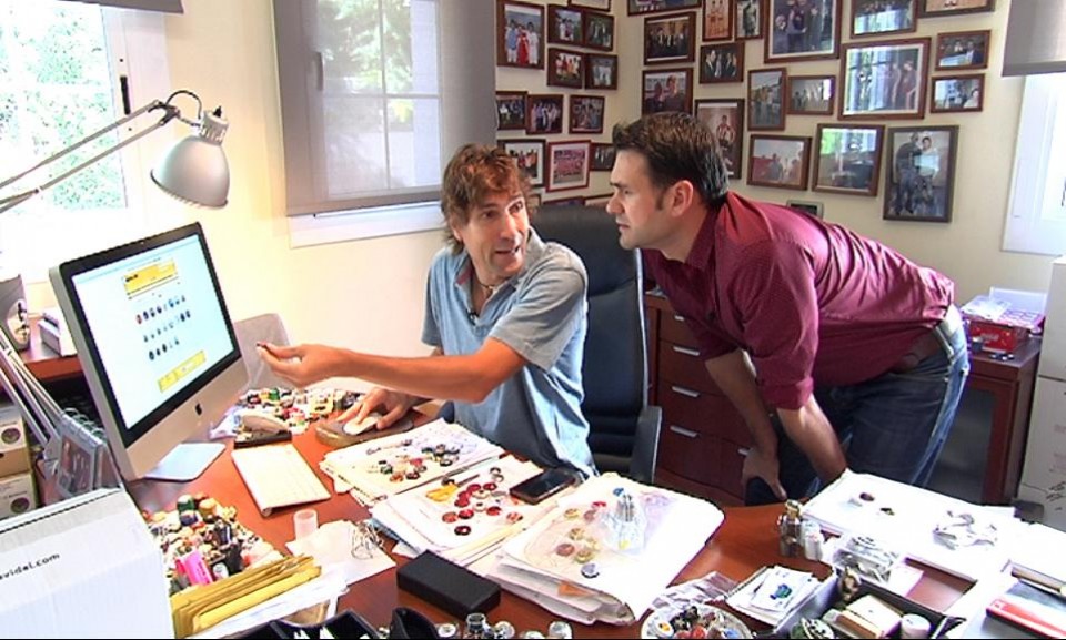 Con la colección de chapas