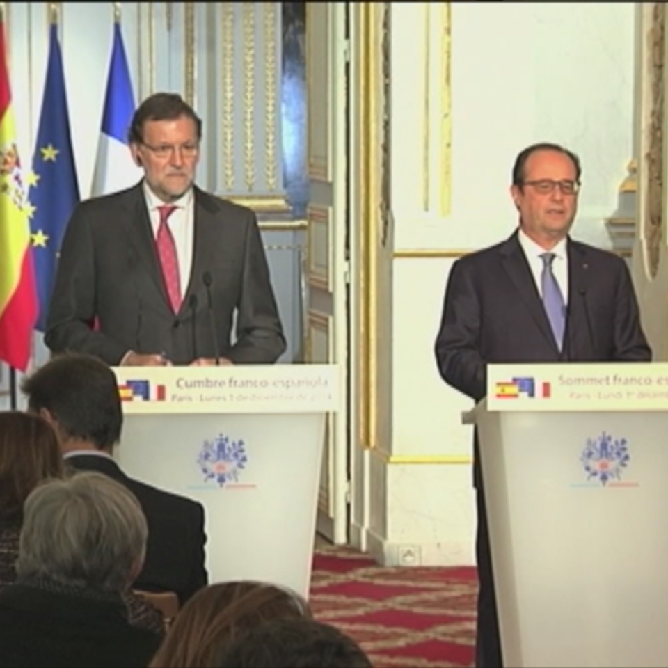 Reunión Rajoy-Hollande