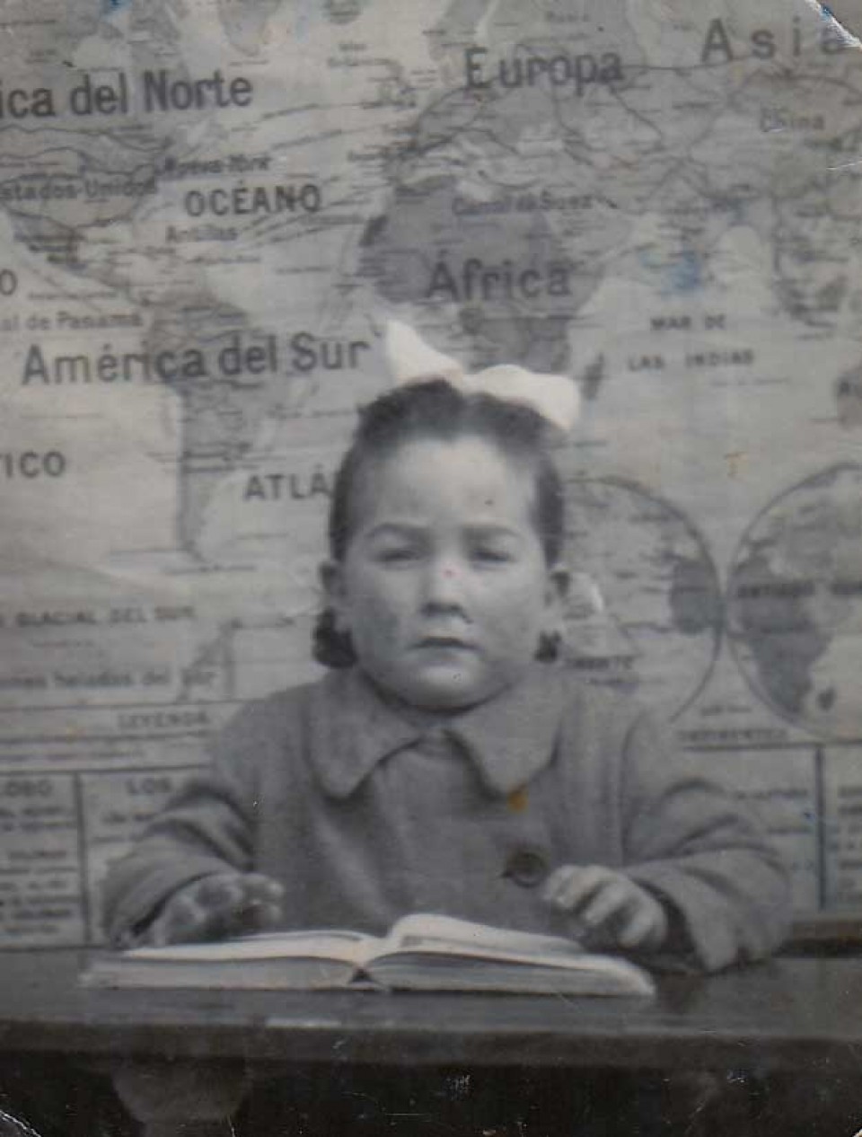 Itziar, eskolan. Getaria, 1943 