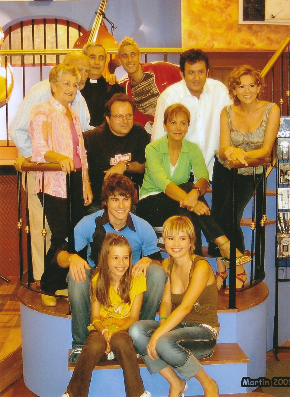 “Martin” telesaileko antzezleak. 2005