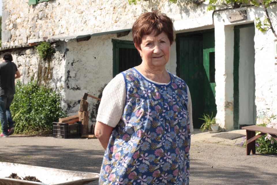 Itziar Aizpuru, Axunen paperean, “80 egunean” filmean. 2010