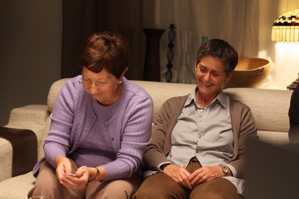 Itziar Aizpuru eta Mariasun Pagoaga, “80 egunean” filmean. 2010