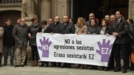 Concentración en Pamplona contra las agresiones sexistas