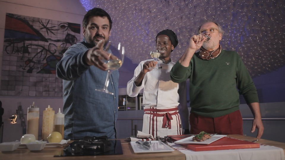 Ander eta Ramon, Oswaldorekin, Artium museoan