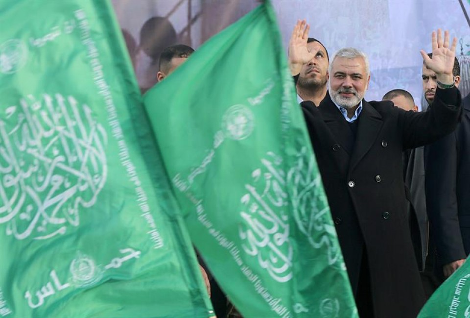 2001etik dago zerrendan Hamas Palestinako alderdia. EFE