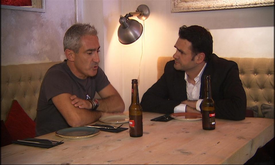 Iñaki López y Jon Sistiaga se van de cena
