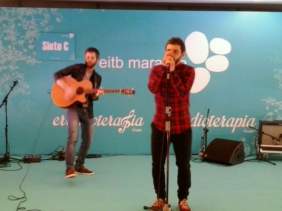 Actuación del grupo donostiarra Siete C