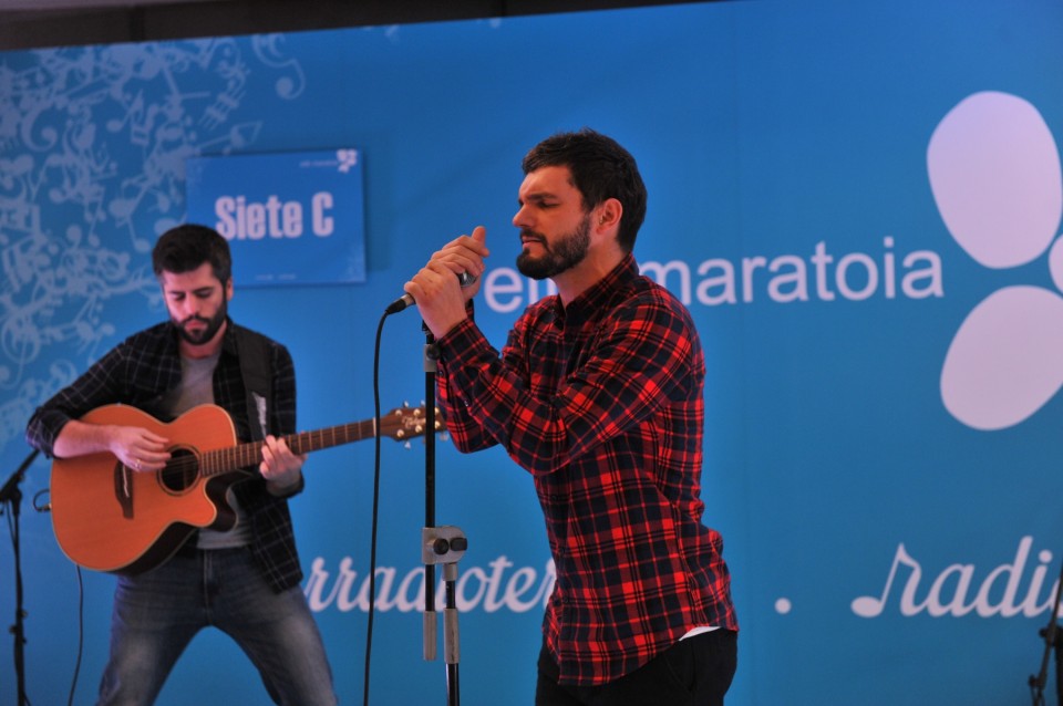 Actuación del grupo donostiarra Siete C