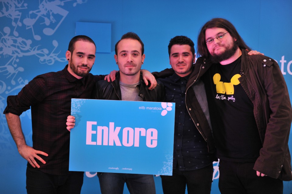 Integrantes del grupo Enkore