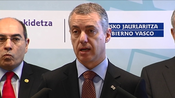 Iñigo Urkullu lehendakaria.