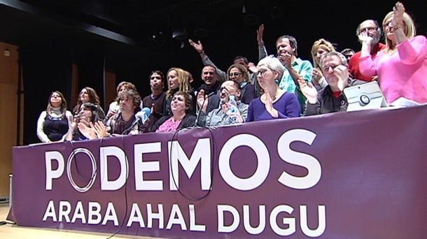 Podemos se halla culminando el proceso de elección de sus órganos municipales. Foto: EiTB.