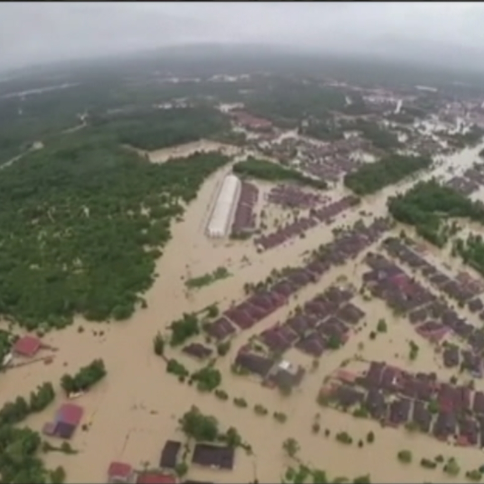 Inundaciones en Malasia