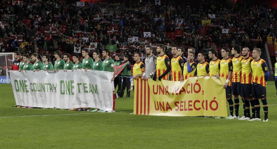 Ofizialtasunaren aldarrikapena. Argazkia: EFE