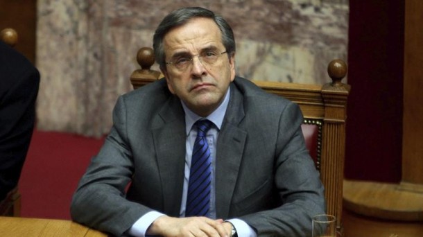 Antonis Samaras Greziako lehen ministro ohia. EFE