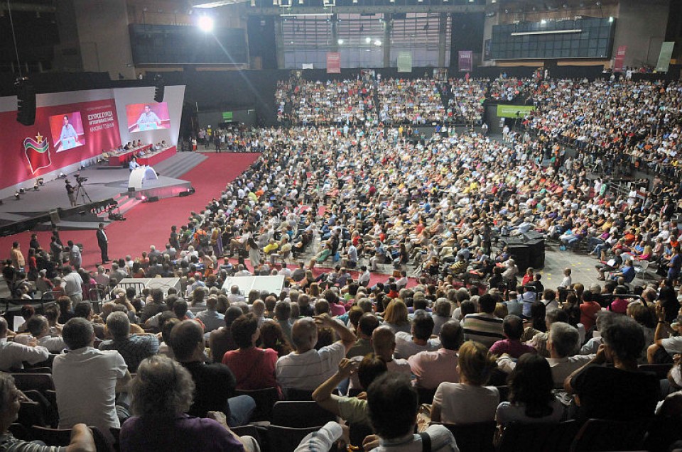 Imagen del congreso celebrado por el partido el pasado año. Foto: Syriza