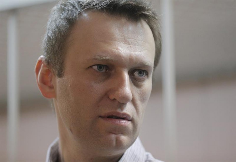 El líder de la oposición extraparlamentaria en Rusia, Alexei Navalni.