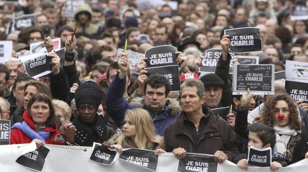 Manifestación de ayer, en Nantes. Foto: EFE