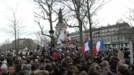 Millones de personas reunidas en París bajo el lema 'Je suis Charlie'