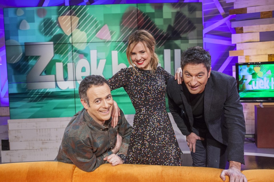 Iker Galartza, Anjel Alkain eta Aitziber Garmendia