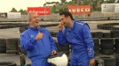 Divirtiendose en el circuito del Jarama