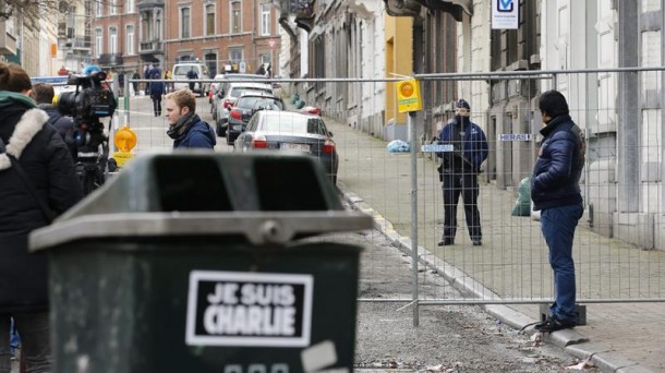 Imagen de la operación llevada a cabo en Bélgica. Imagen: EFE