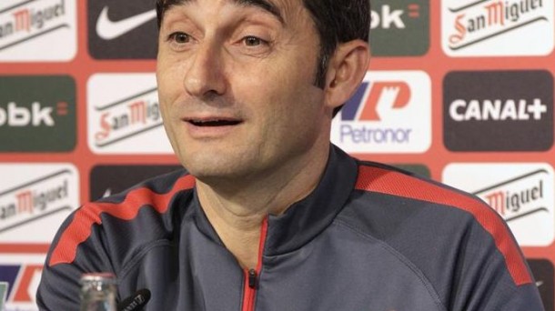 Ernesto Valverde, Athleticeko entrenatzailea. EiTB.