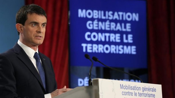 El primer ministro francés, Manuel Valls.