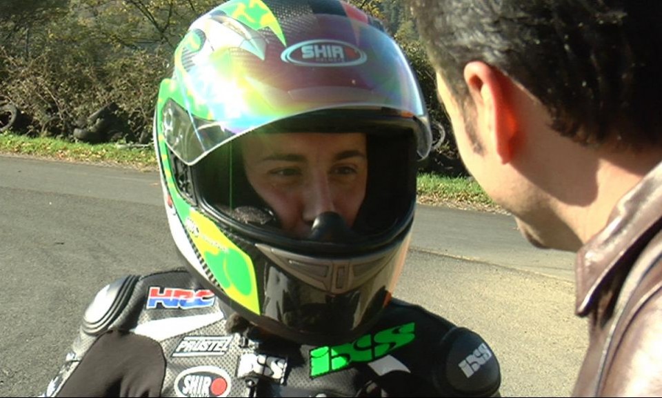 Efrén Vázquez, entrenando