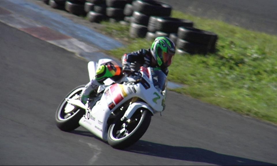 Efrén Vázquez, entrenando
