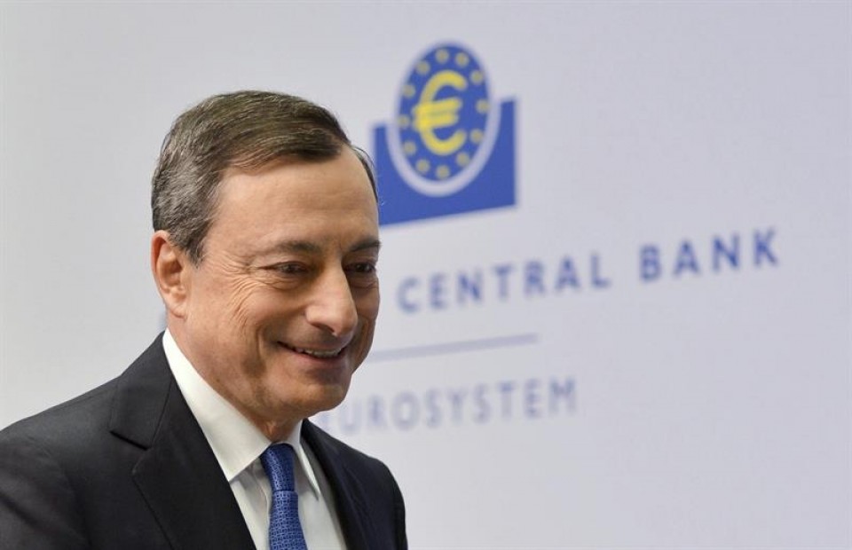 El presidente del BCE, Mario Draghi. EFE