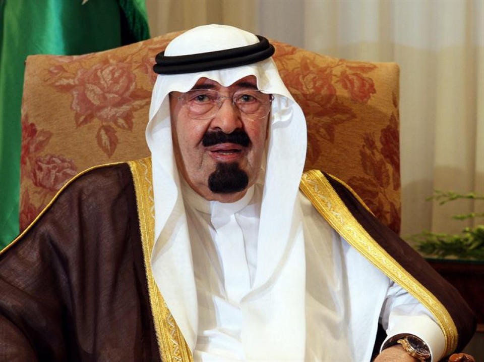 El difunto rey de Arabia Saudí, Abdalá bin Abdulaziz, en una imagen de julio de 2010. EFE