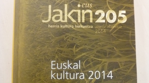 2014ko kultur urtea Jakin aldizkariaren begiz 