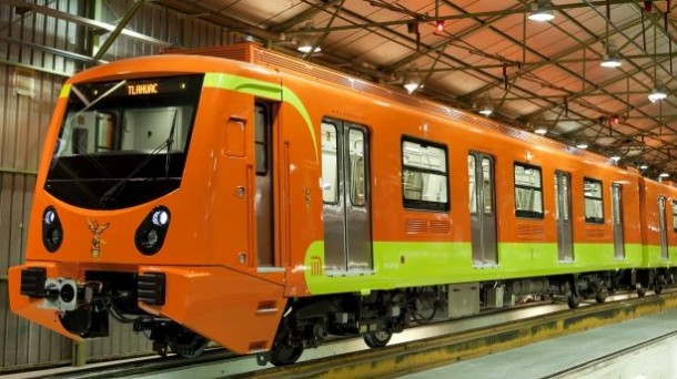 Modelo de tren producido por CAF para México. Foto: CAF