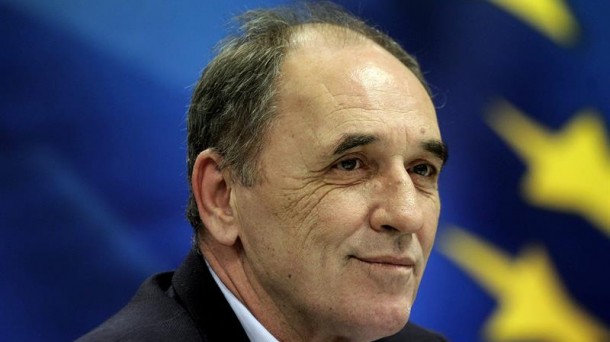 Yorgos Stathakis Greziako Ekonomia ministroa. Artxiboko irudia: EFE