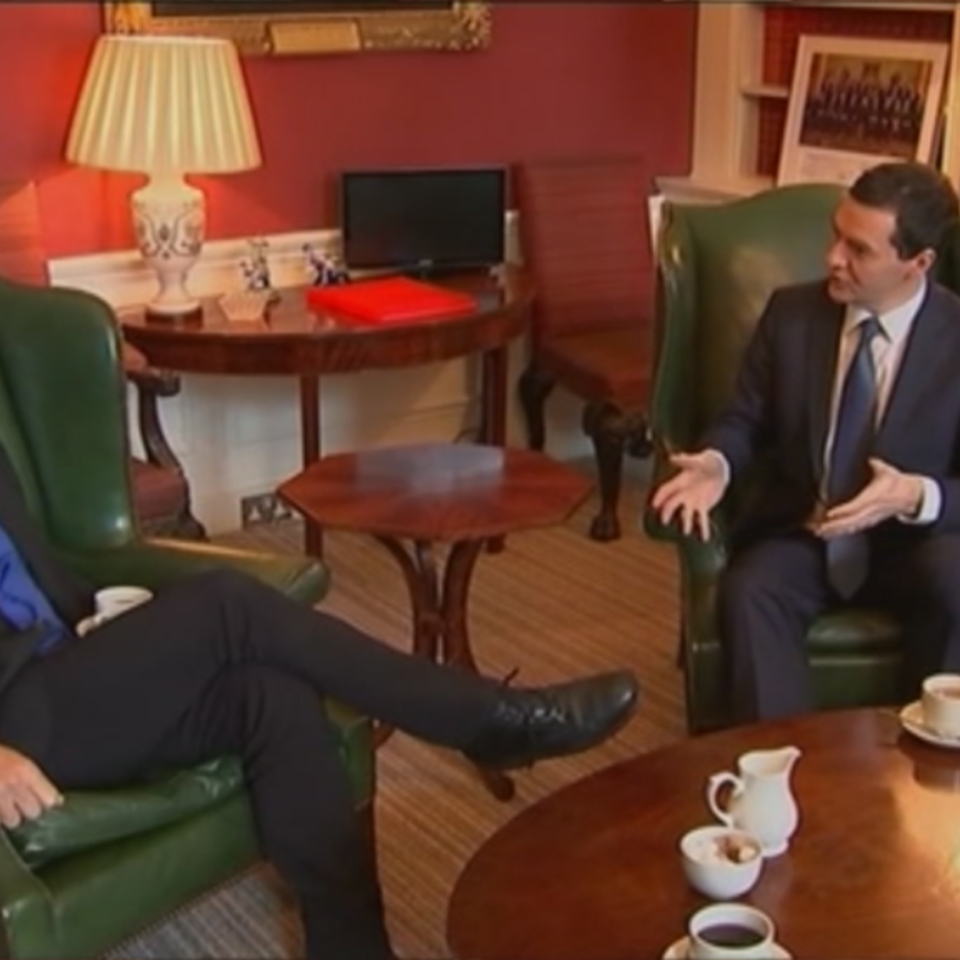 George Osborne eta Yanis Varufakis Londresen. Argazkia: EFE