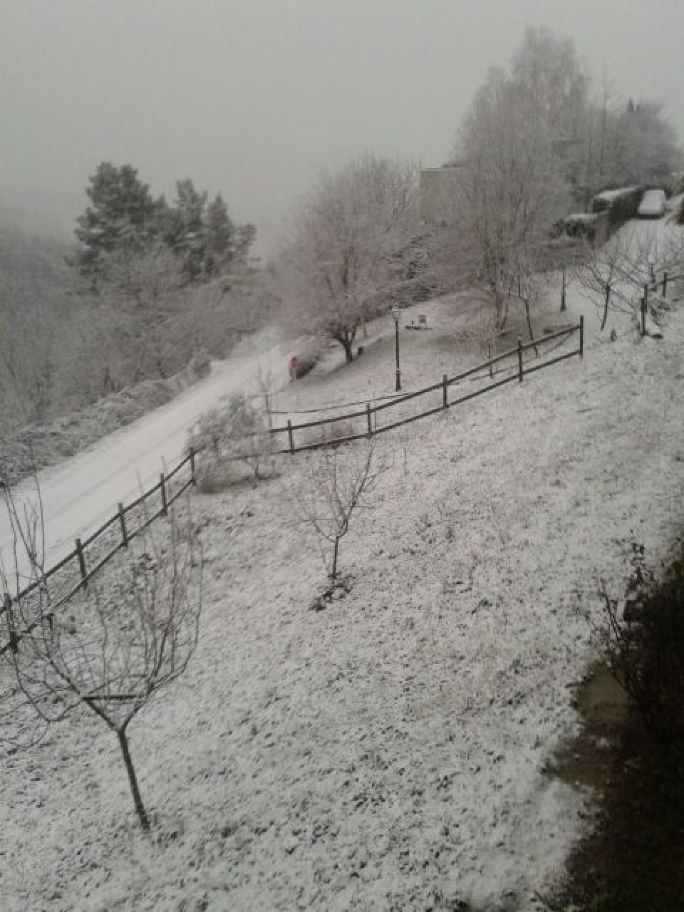 Elurra San Blas egunean