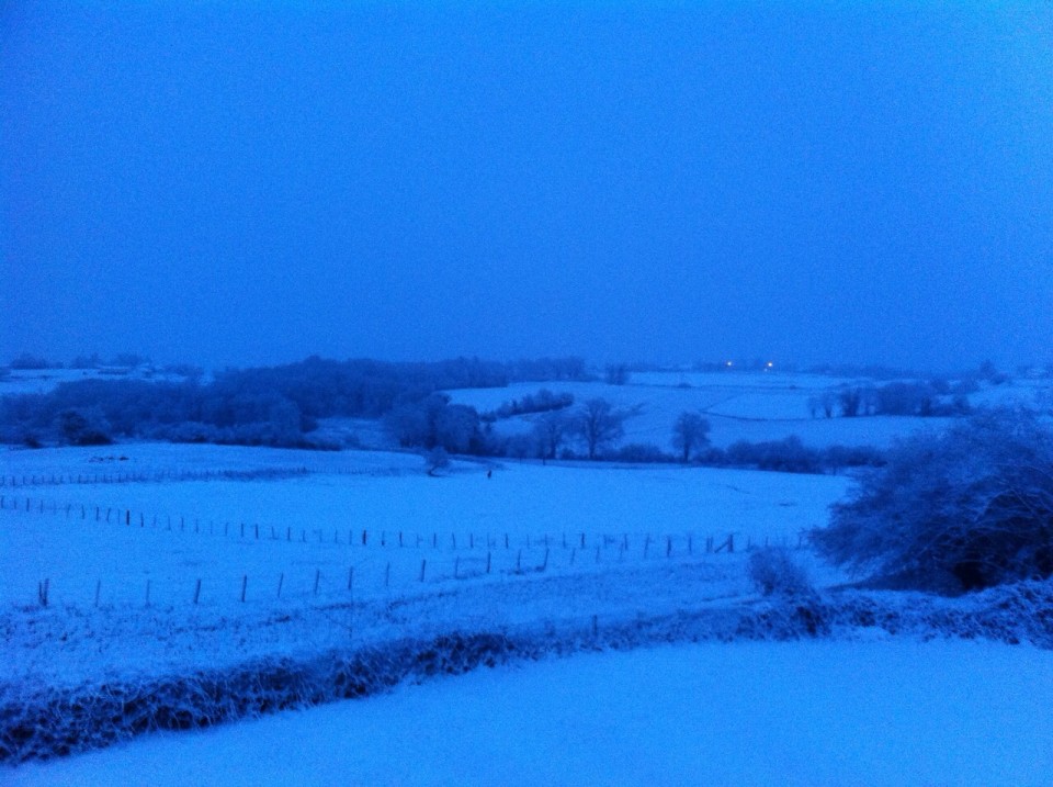 Elurra San Blas egunean