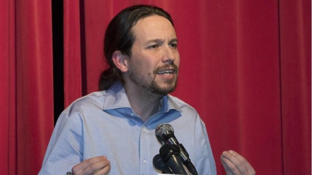 Pablo Iglesias Podemosen idazkari nagusia.