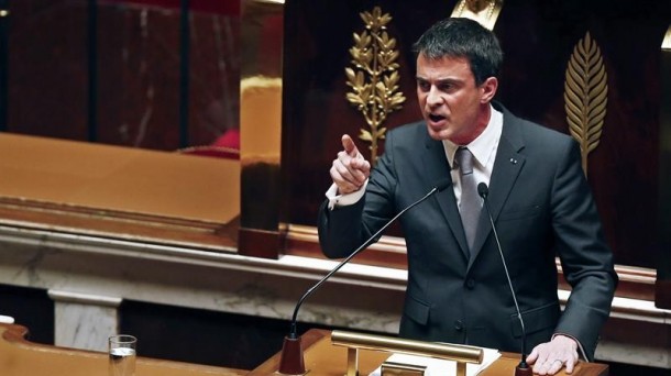 El primer ministro francés, Manuel Valls.