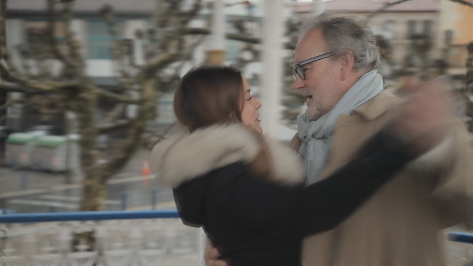 Ramon Portugaleteko gidarekin dantzan