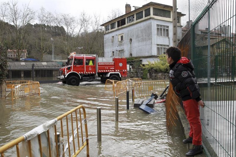 Uholdeak Martutene auzoan. Argazkia: