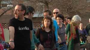 Haur eskola euskaldunen aldeko kalejira, Iruñean