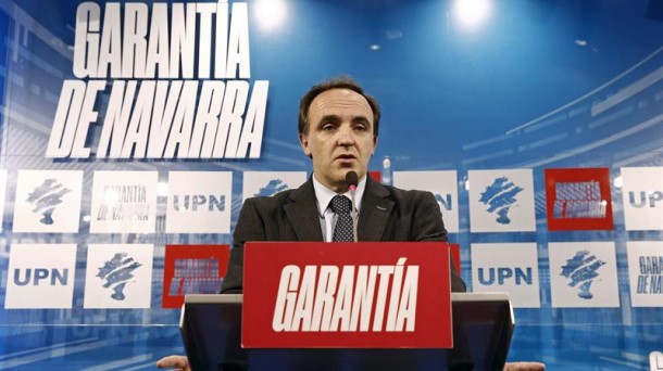 Javier Esparza (UPN). Artxiboko irudia: EFE