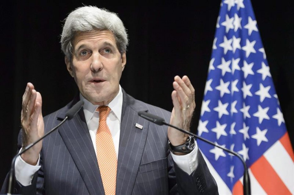 John Kerry AEBko Estatu idazkaria. Artxiboko irudia: EFE