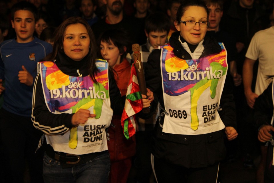 Korrika. Foto: EFE
