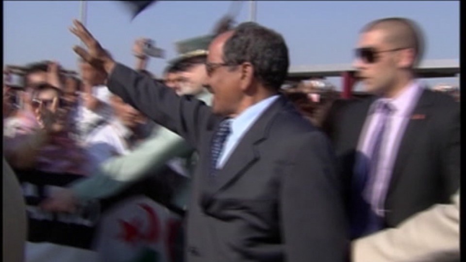 Mohamed Abdelaziz, presidente de la República Arabe Democrática del Sahara